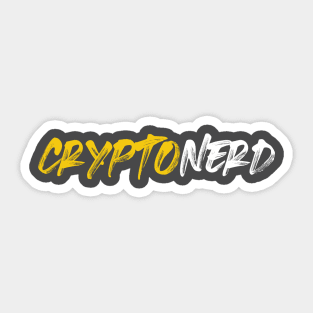 CryptoNerd Sticker